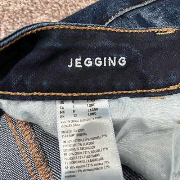 American Eagle Super Stretch Long Jeggings - Picture 5 of 8